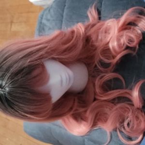 A pink wig